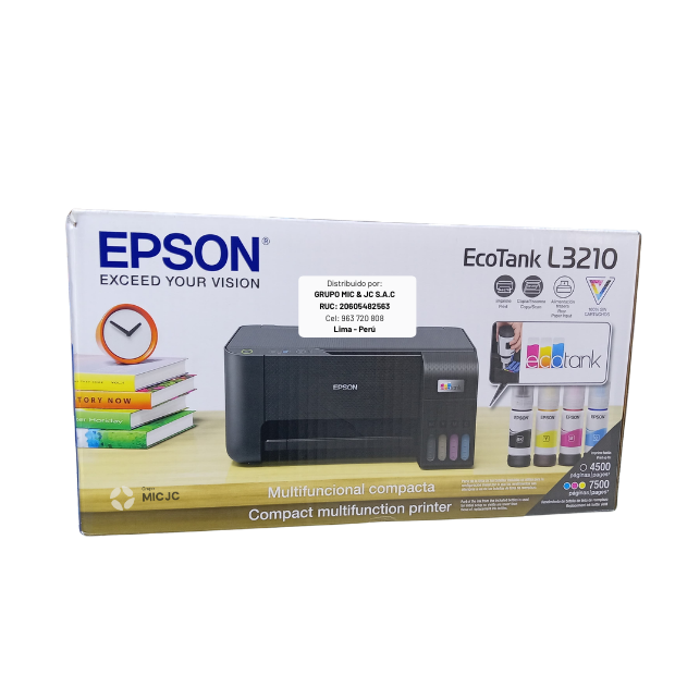 IMPRESORA MULTIFUNCIONAL EPSON ECOTANK L3210